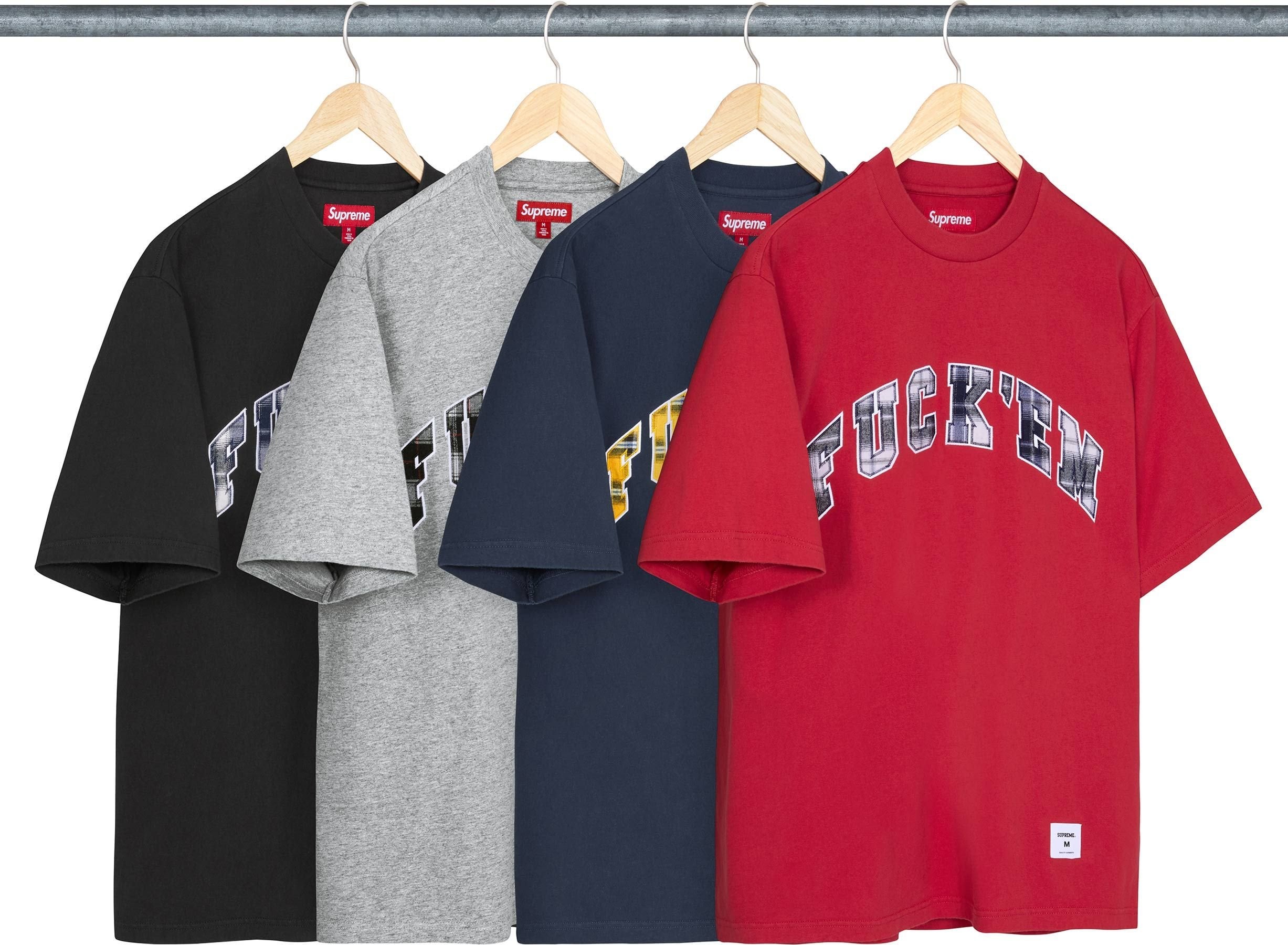Fuck Em Plaid S/S Top